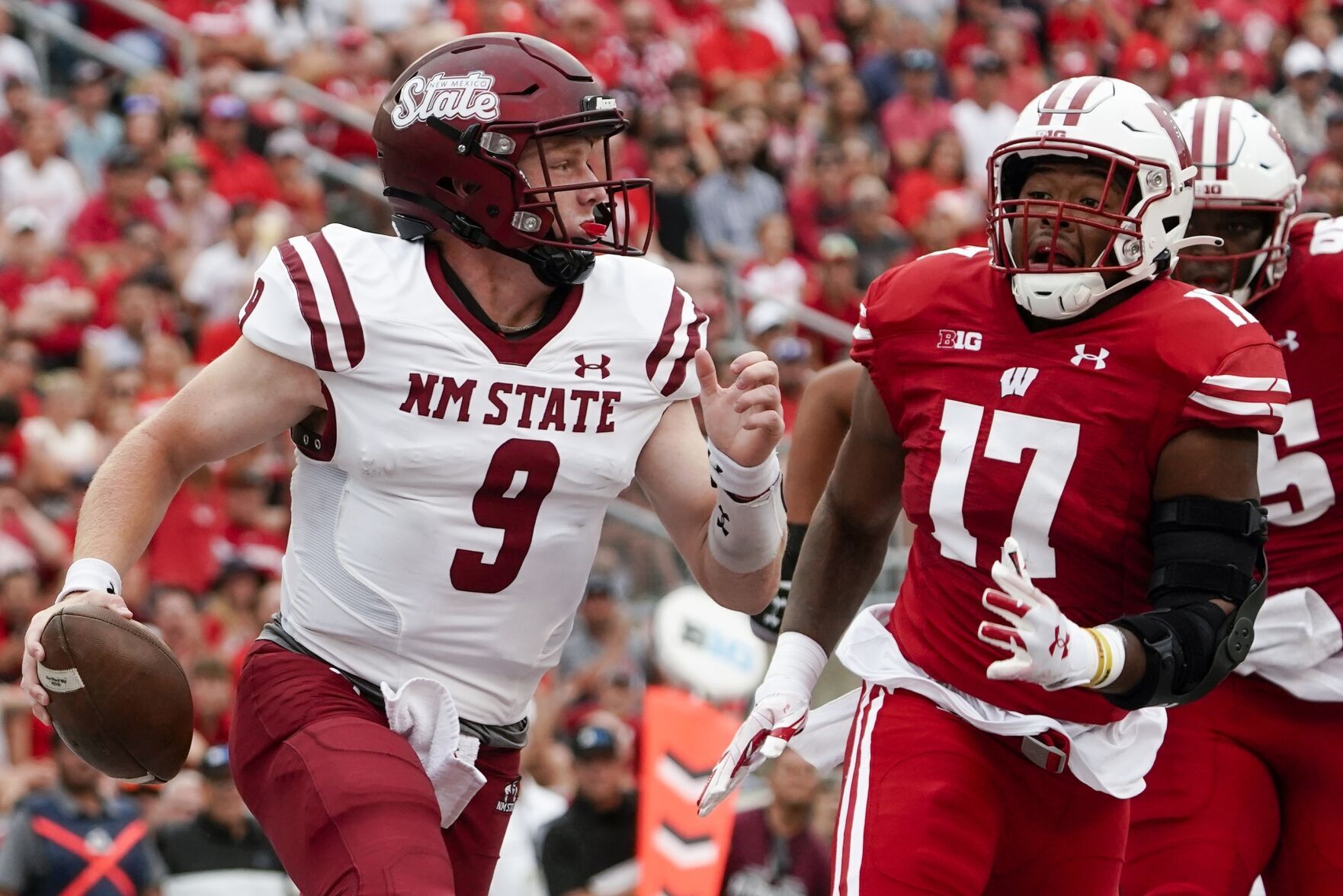 New Mexico St Wisconsin Football